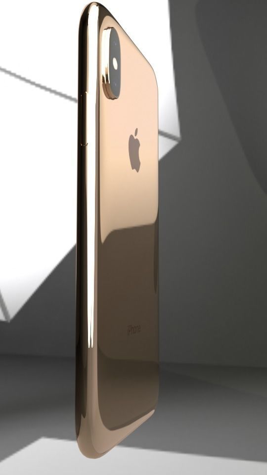 Apple iPHONE X  3D model_9