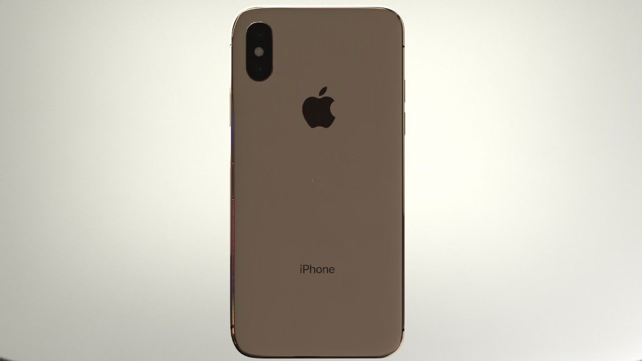 Apple iPHONE X  3D model_6