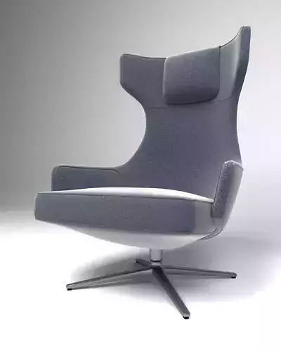 Grand Repos Lounge Chair by Antonio Citterio 3D model
