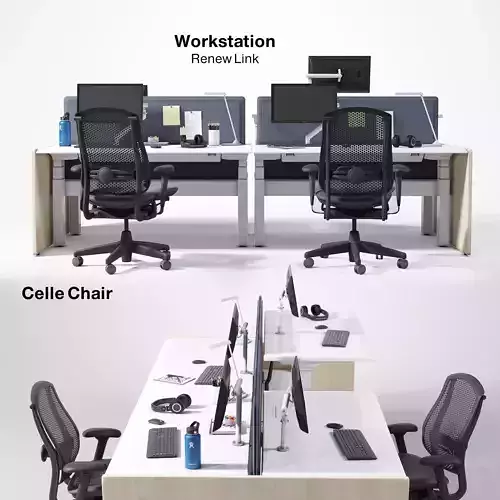 Renew Link Workstation  3D model