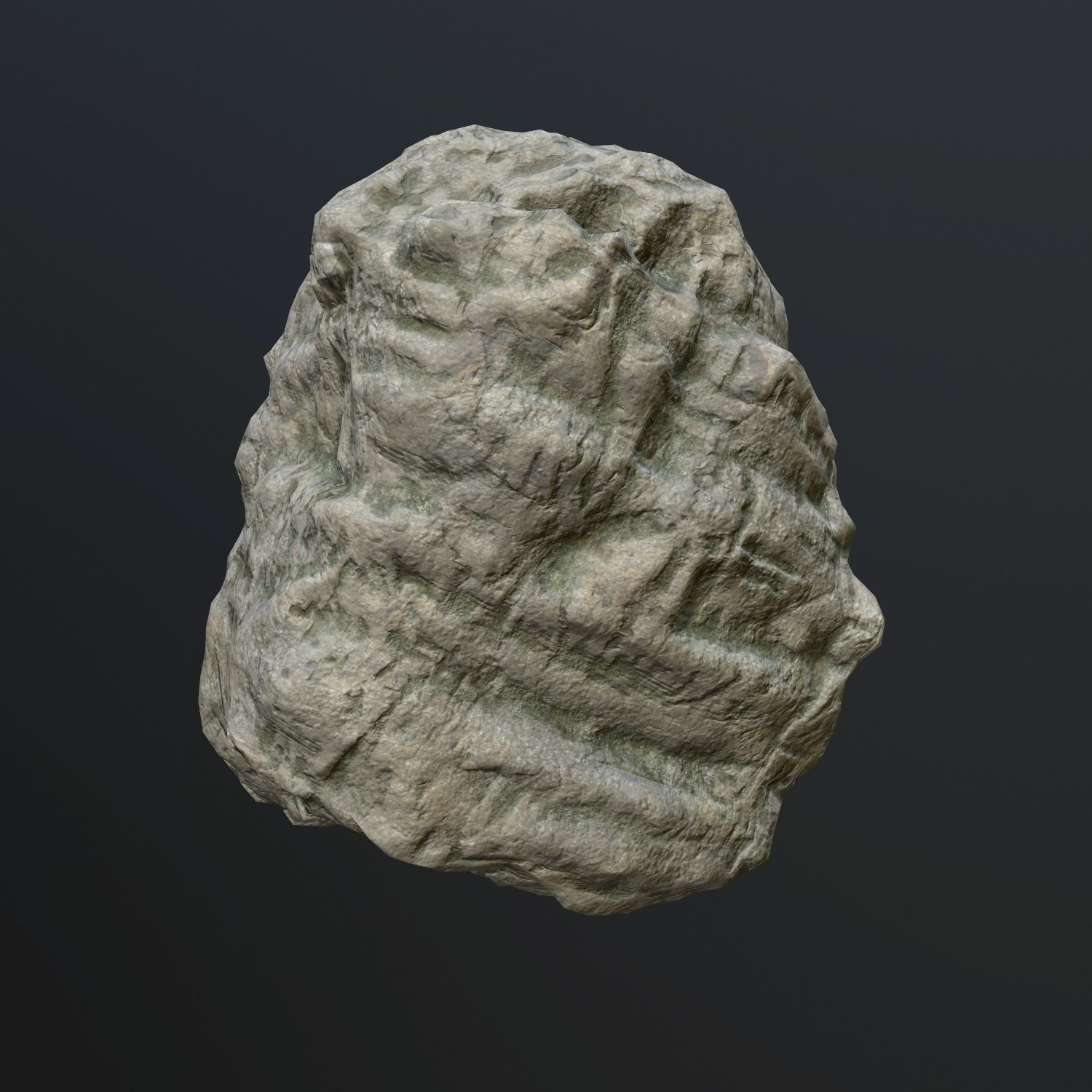 Sculpt stone A 3D model_4