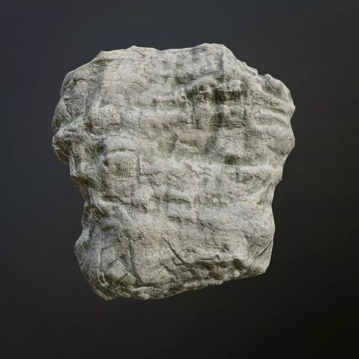 Sculpt stone A 3D model_0