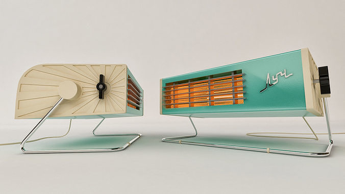 old heater Free 3D model