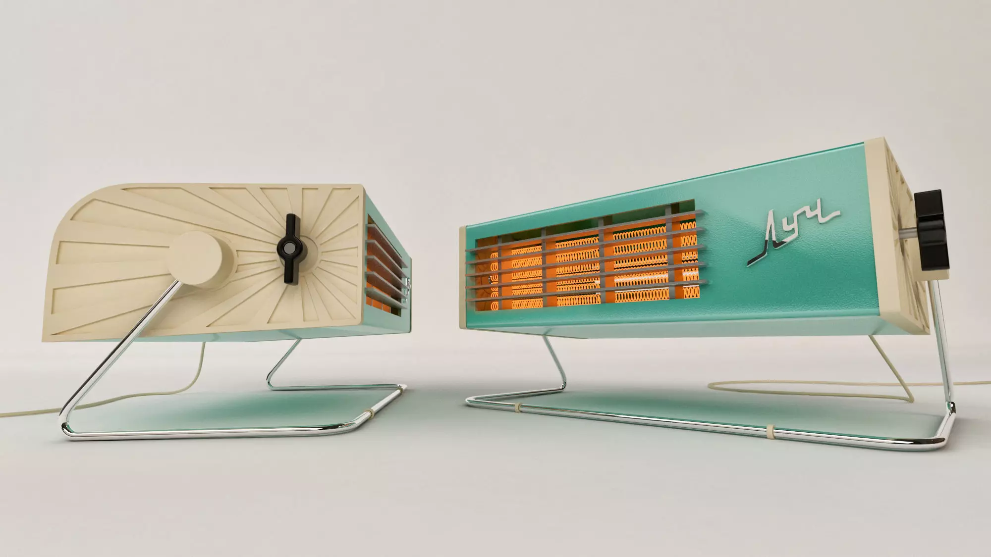 old heater Free 3D model