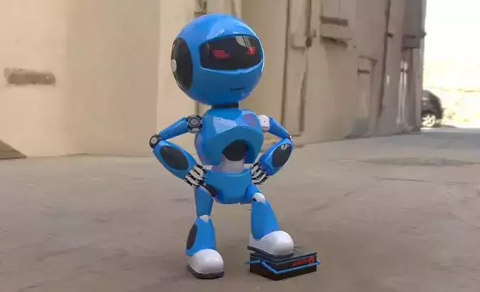 Robot Droid 3D model