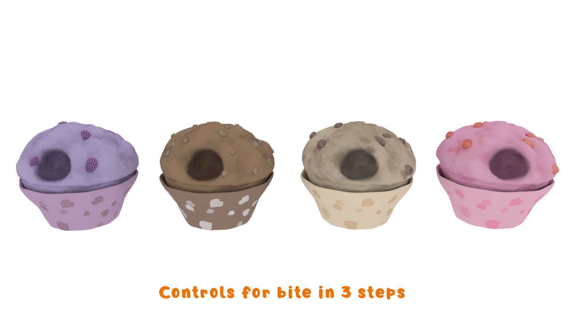 Cartoon Assets Pack Low-poly 3D model_38