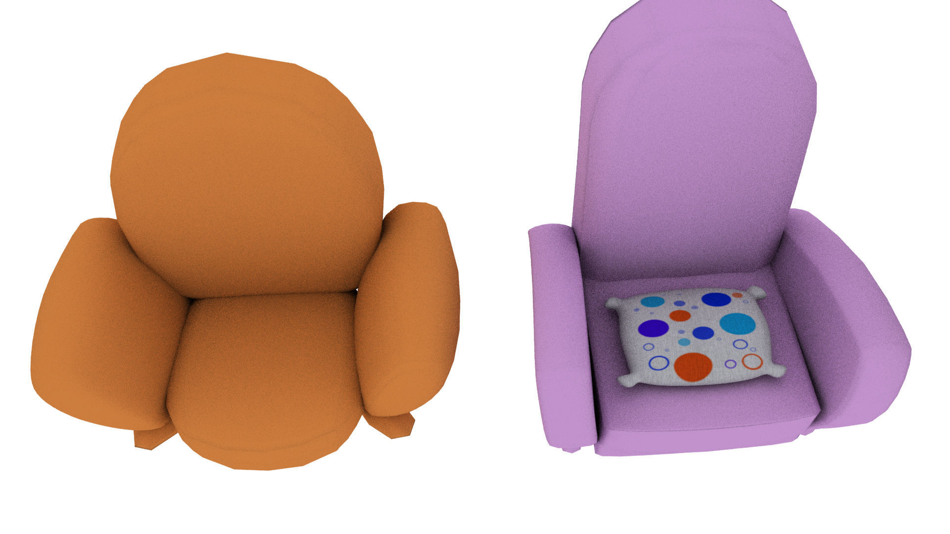 Cartoon Assets Pack Low-poly 3D model_10