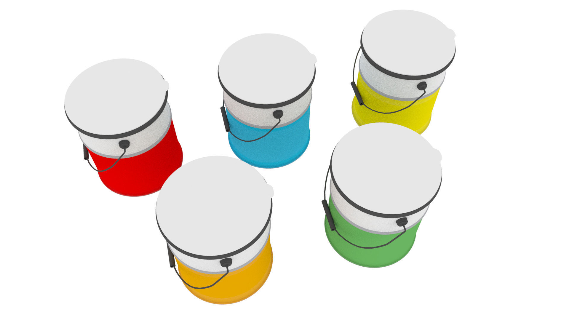 Cartoon Assets Pack Low-poly 3D model_43