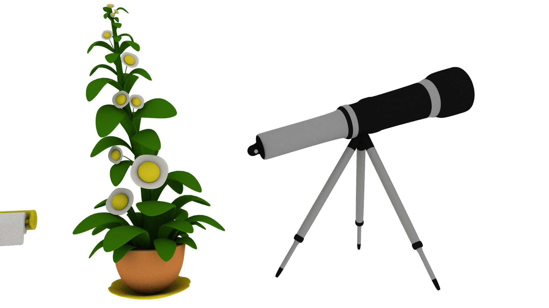 Cartoon Assets Pack Low-poly 3D model_16