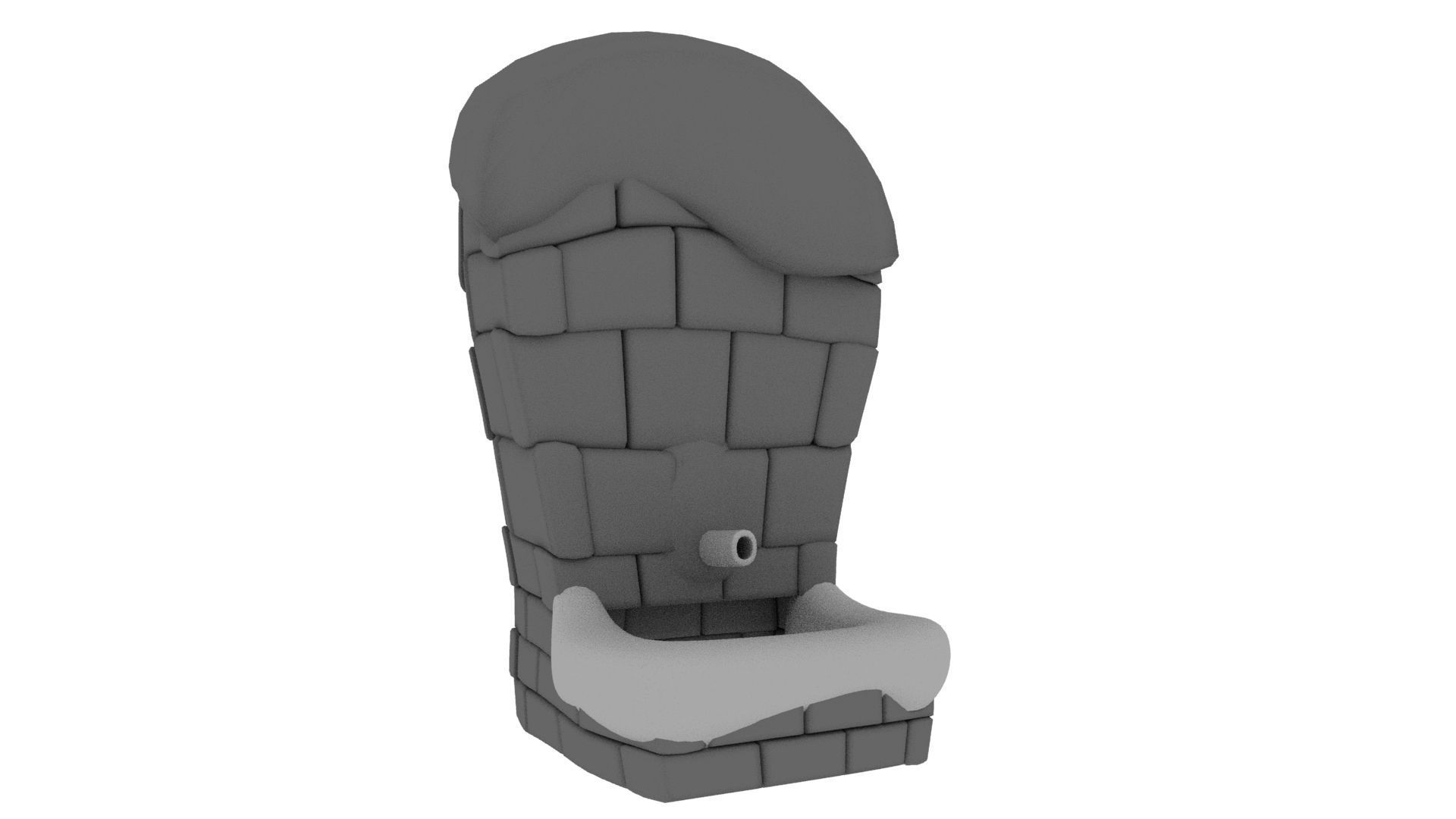 Cartoon Assets Pack Low-poly 3D model_46