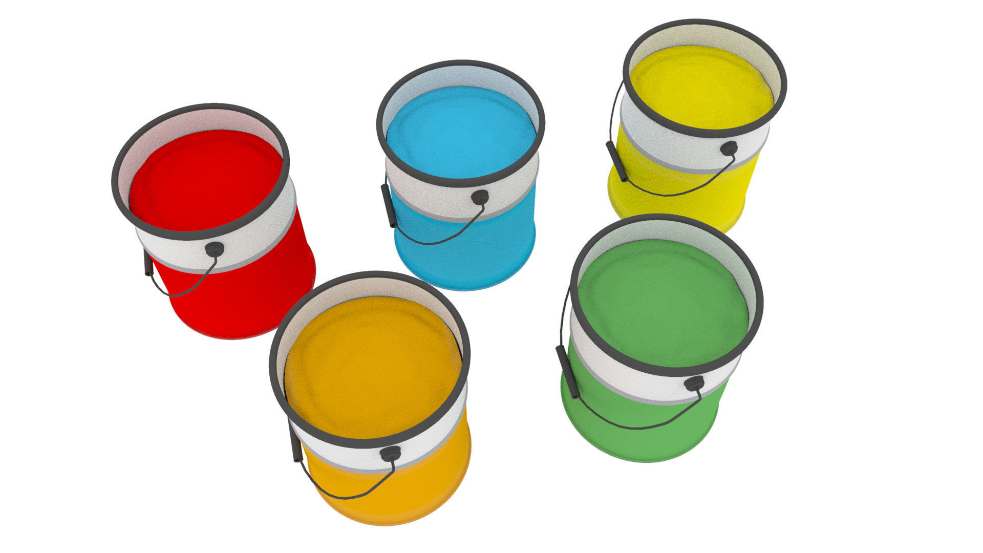 Cartoon Assets Pack Low-poly 3D model_45