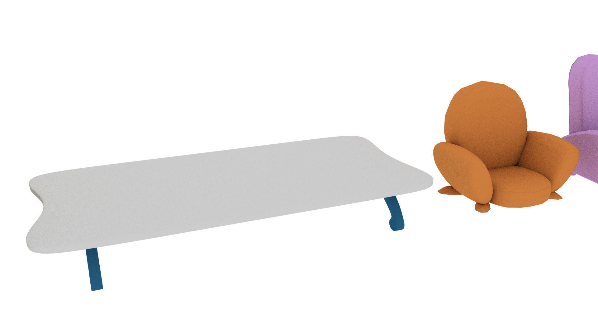 Cartoon Assets Pack Low-poly 3D model_7