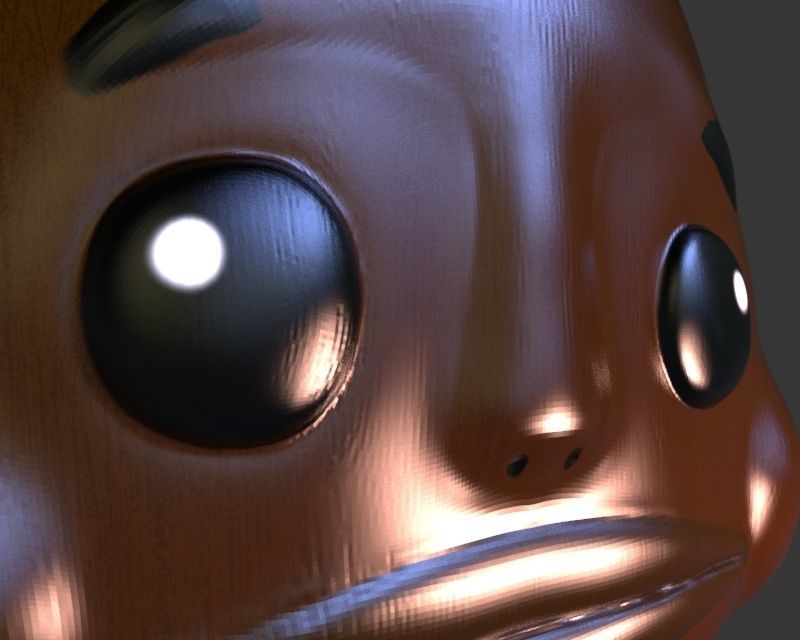 Goron Mask The Legend Of Zelda 3D model_9