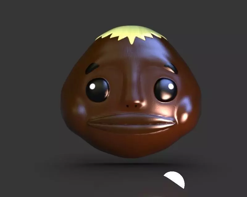 Goron Mask The Legend Of Zelda 3D model_0