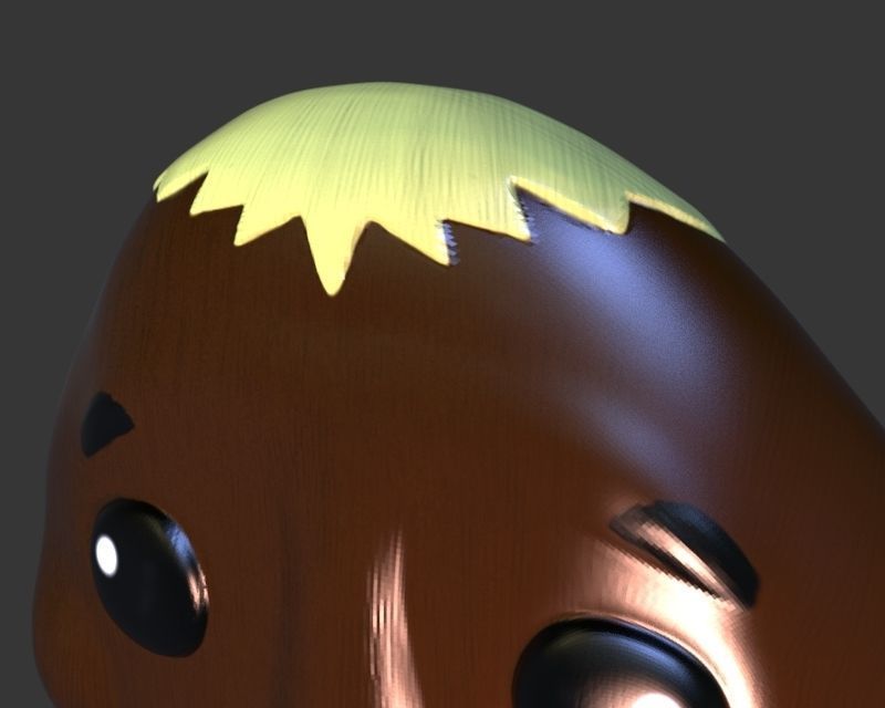 Goron Mask The Legend Of Zelda 3D model_10