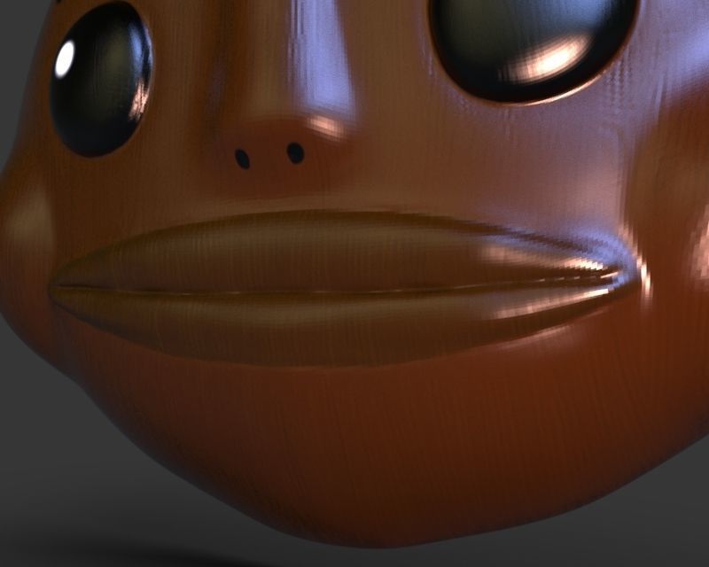Goron Mask The Legend Of Zelda 3D model_11