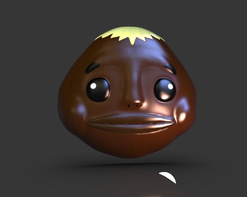 Goron Mask The Legend Of Zelda 3D model_8