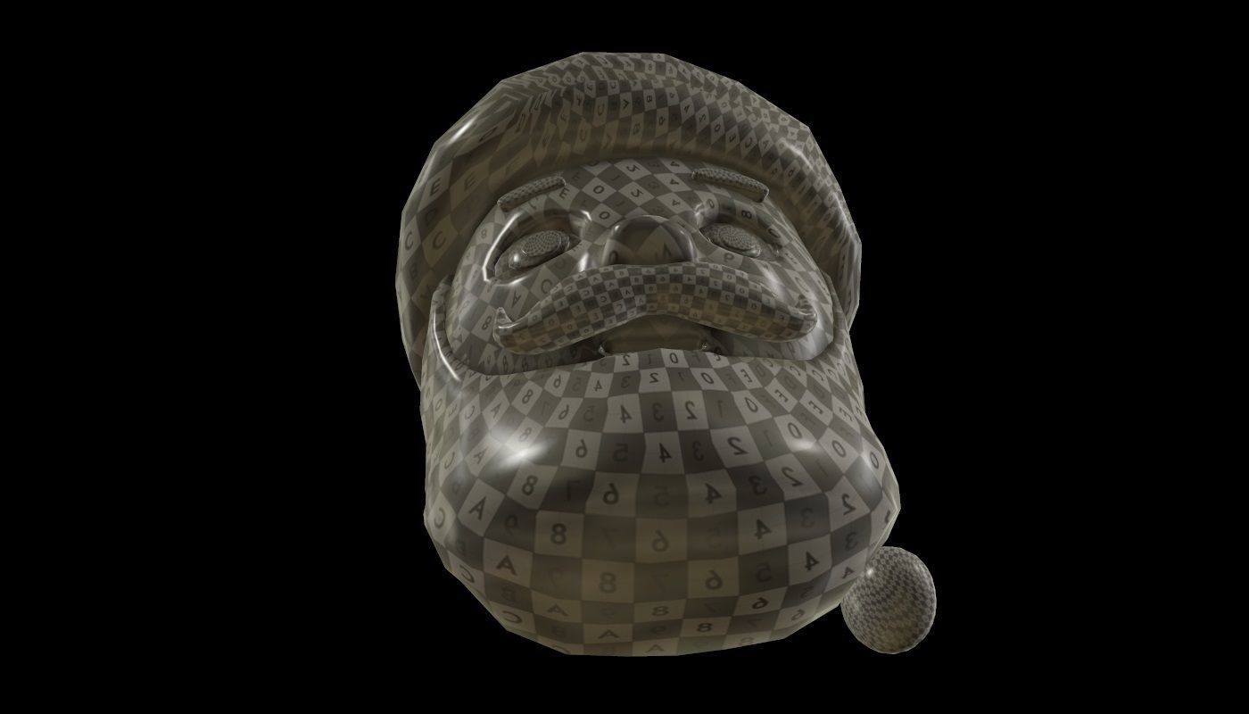 CHRISTMAS ICON PACK Low-poly 3D model_42