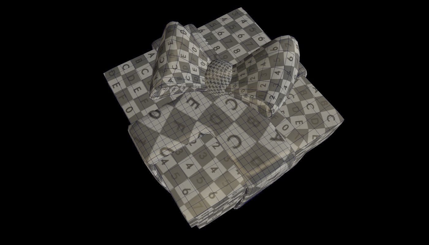 CHRISTMAS ICON PACK Low-poly 3D model_40