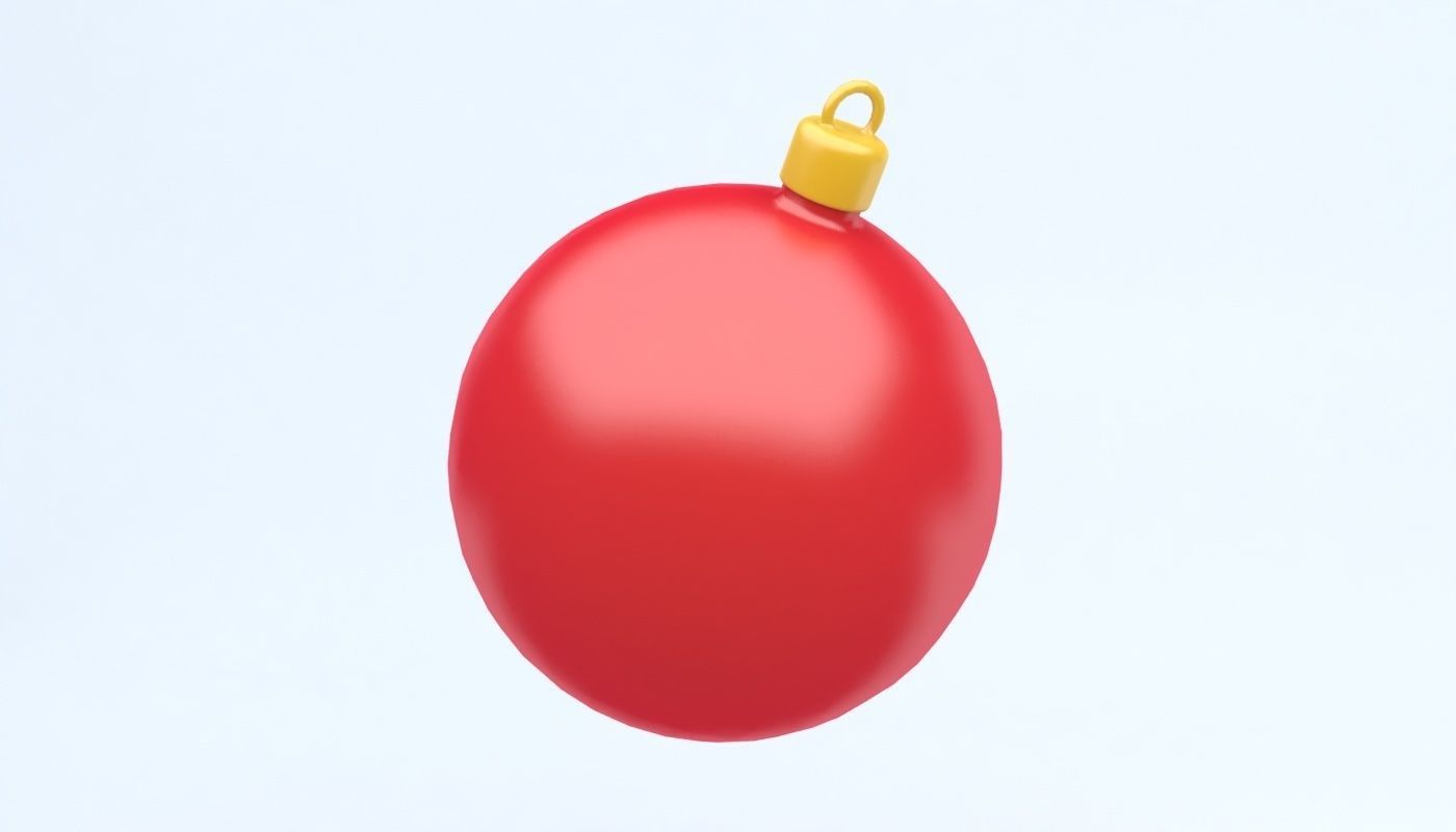CHRISTMAS ICON PACK Low-poly 3D model_16