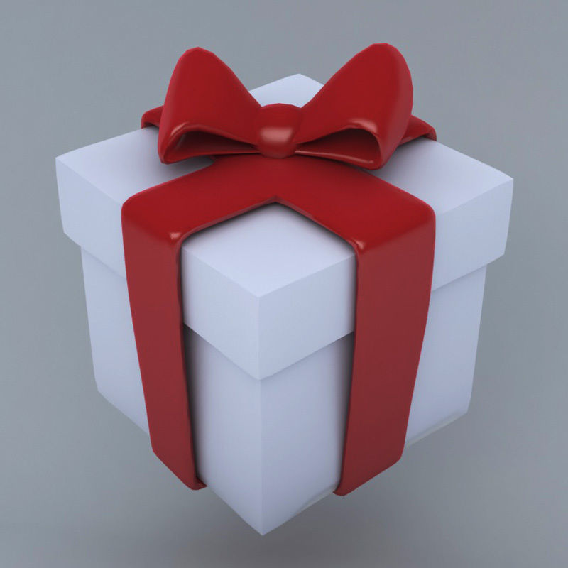 CHRISTMAS ICON PACK Low-poly 3D model_11