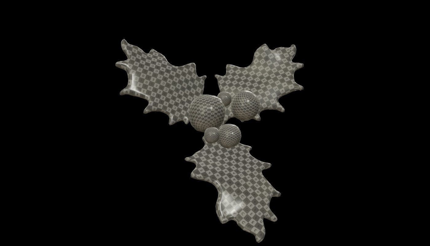 CHRISTMAS ICON PACK Low-poly 3D model_38