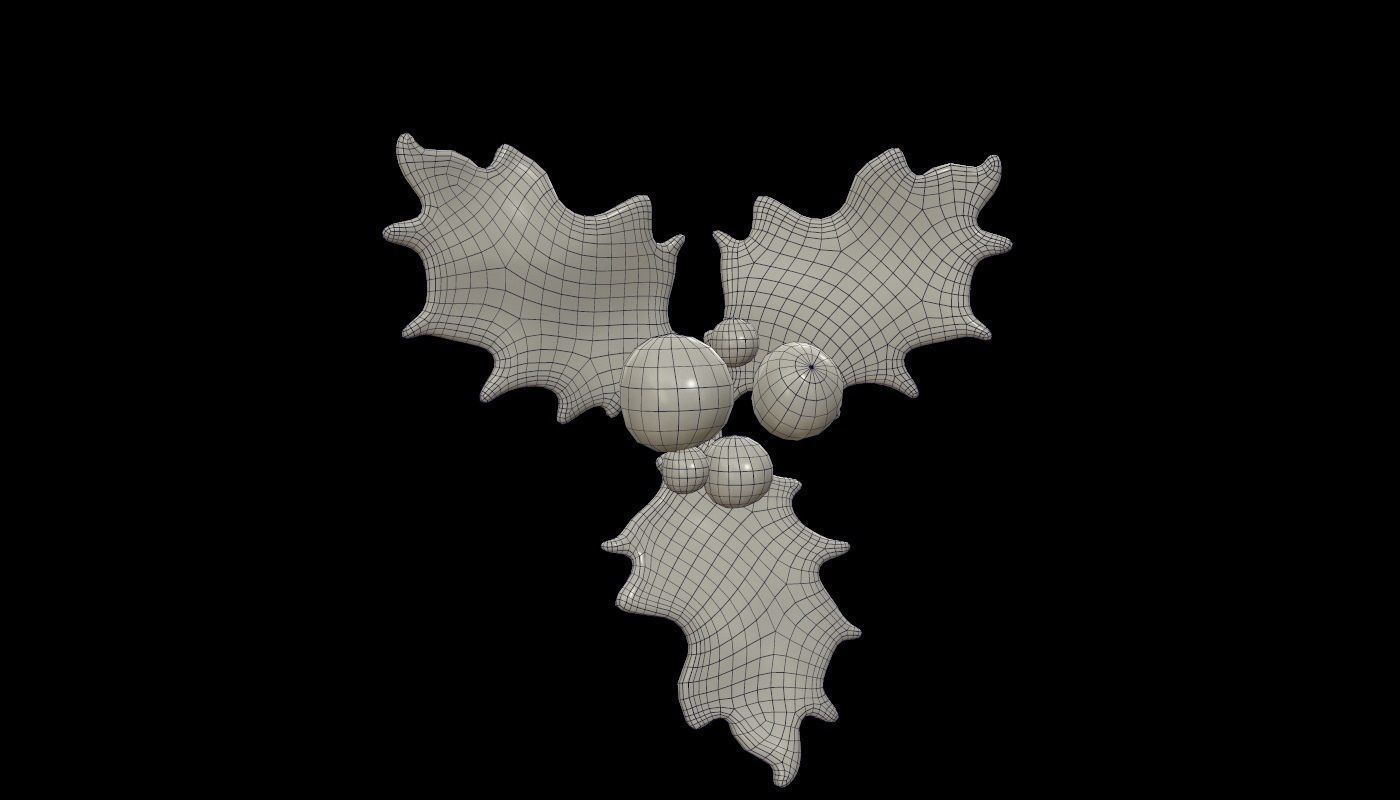 CHRISTMAS ICON PACK Low-poly 3D model_27