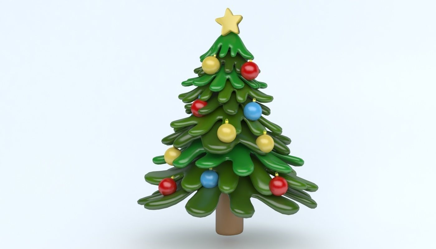 CHRISTMAS ICON PACK Low-poly 3D model_13