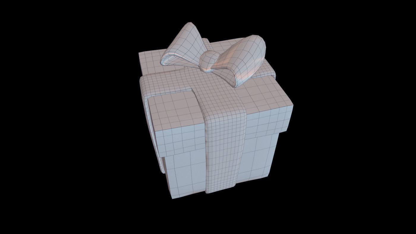 CHRISTMAS ICON PACK Low-poly 3D model_29