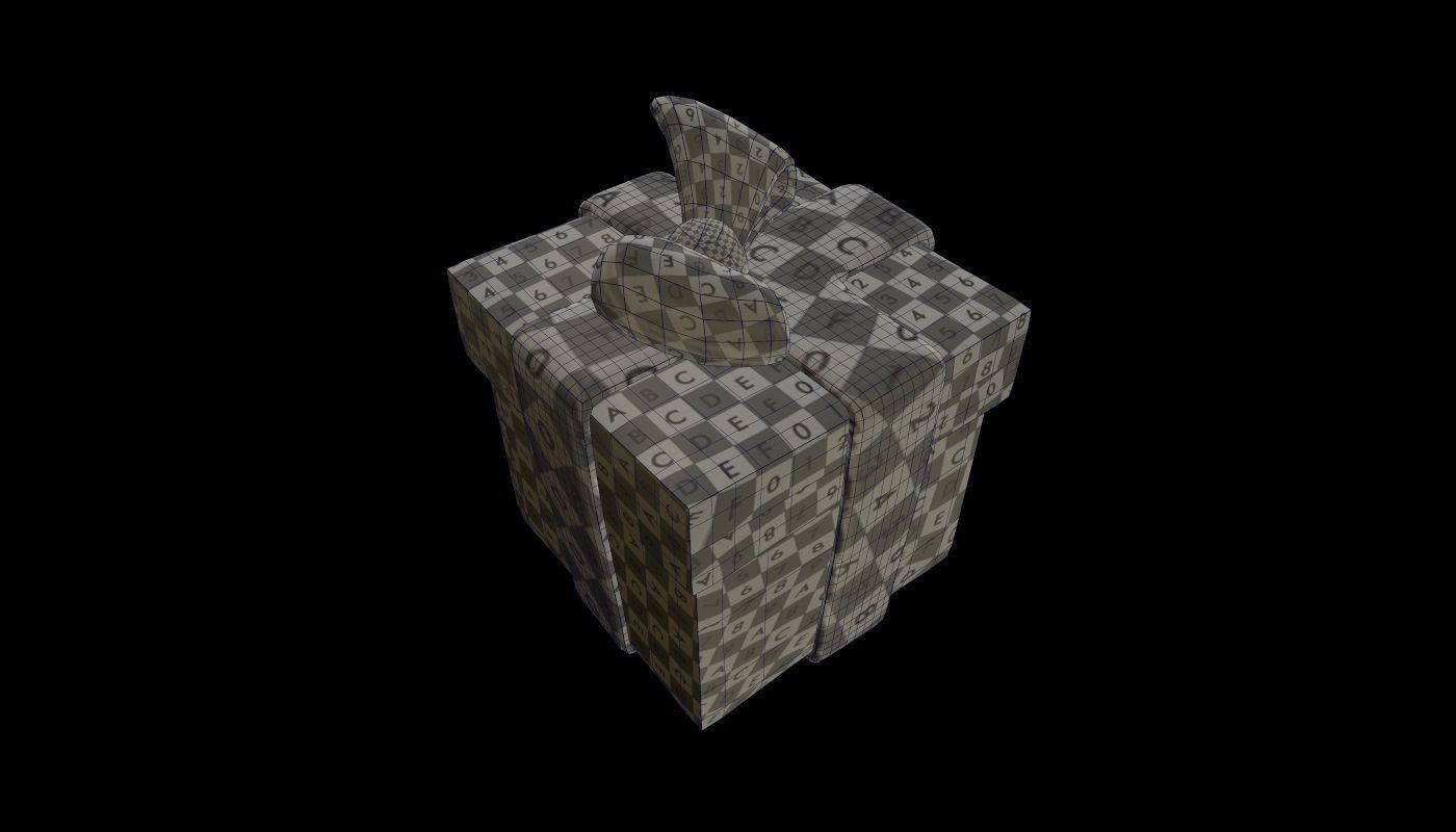 CHRISTMAS ICON PACK Low-poly 3D model_39