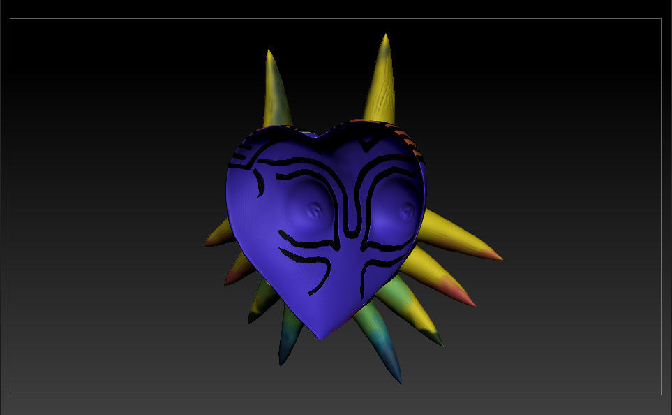 Majoras Mask The Legend Of The Zelda 3D model_11
