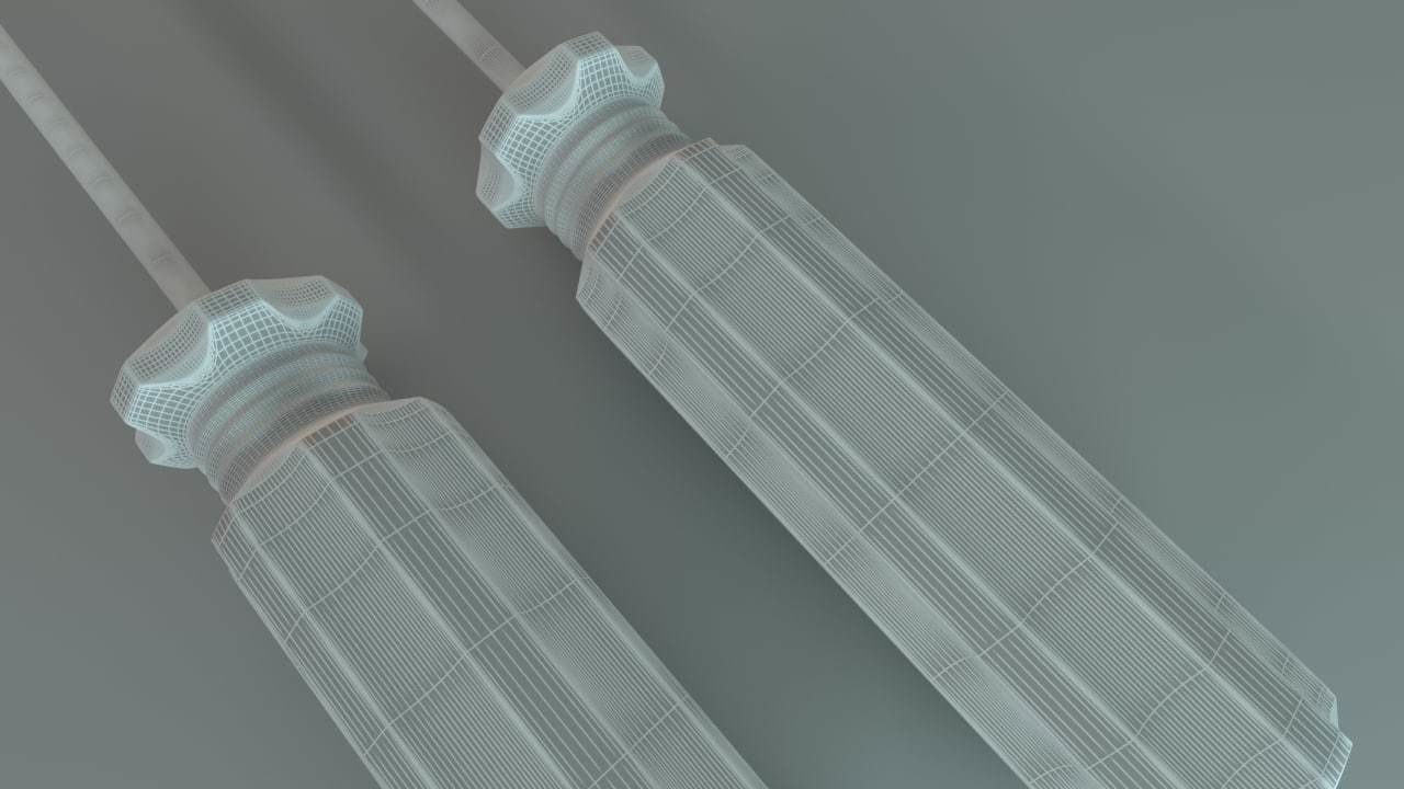 Screw Driver Low-poly 3D model_4