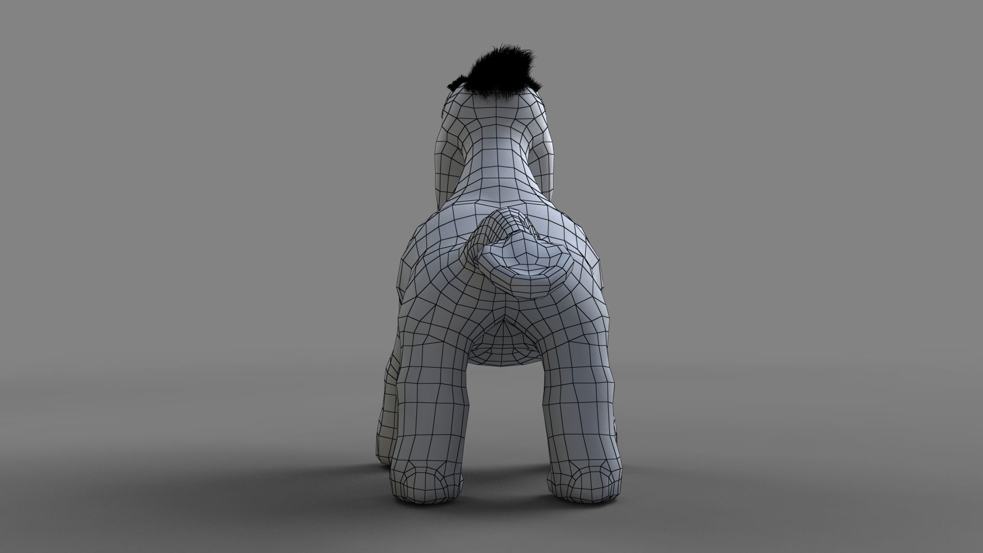 Cartoon Dinosaur Low-poly 3D model_17