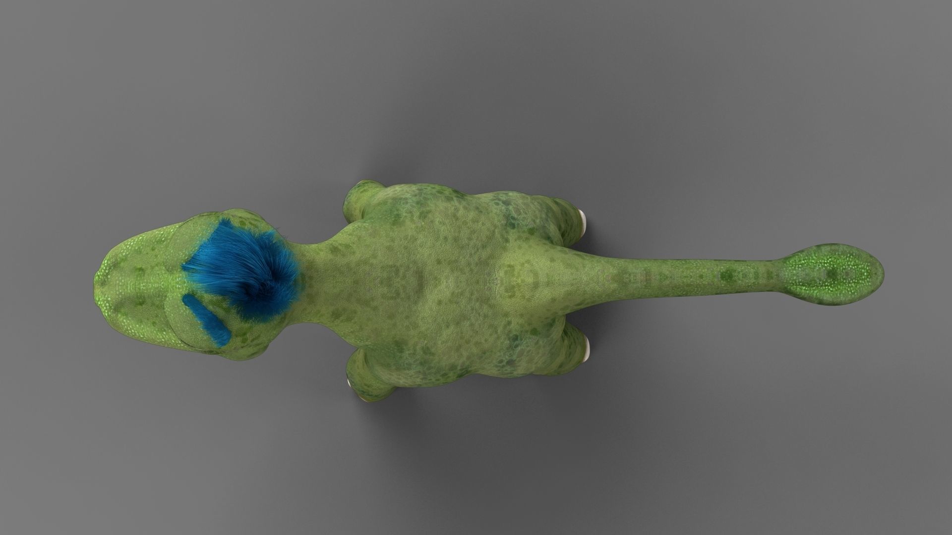 Cartoon Dinosaur Low-poly 3D model_5