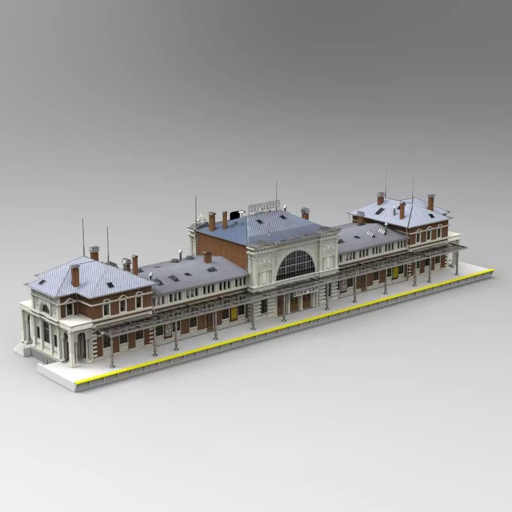 Bonn Station 3D model_0