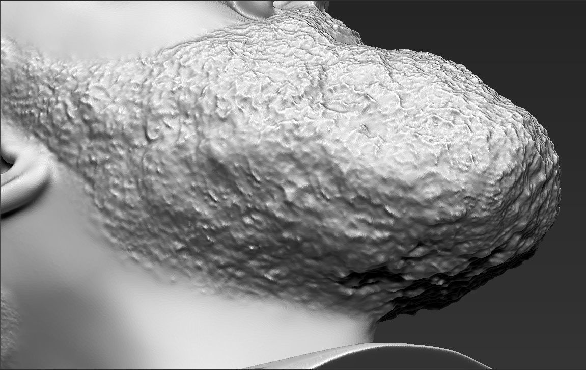 James Harden bust 3D printing ready stl obj formats 3D print model_24