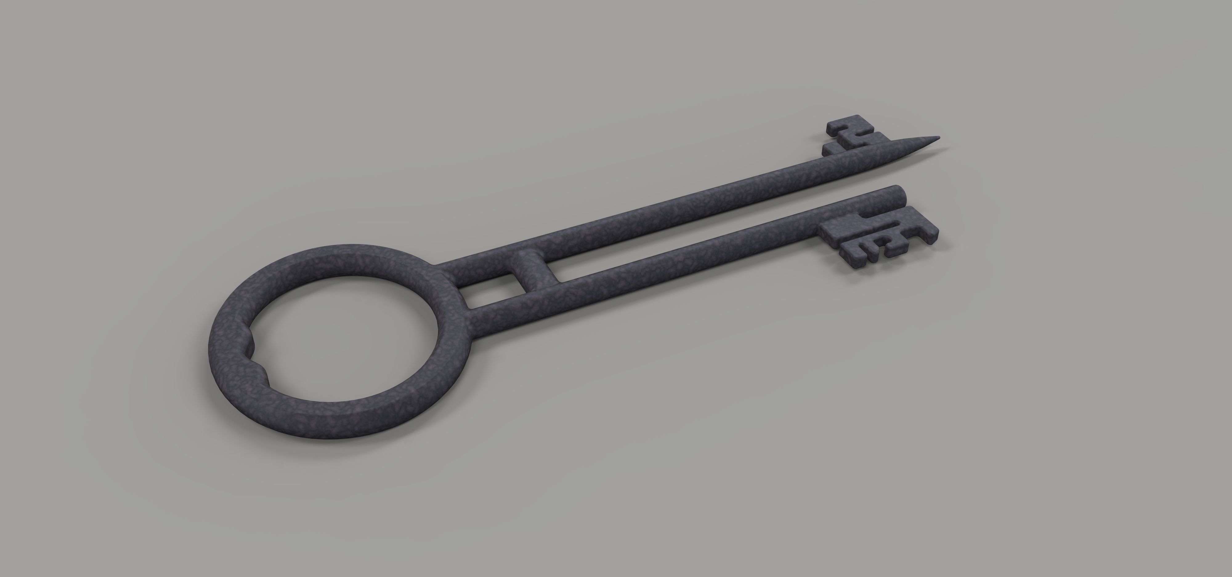 Key of Davy Jones from movie Pirates of the Caribbean 2 3D print model_13