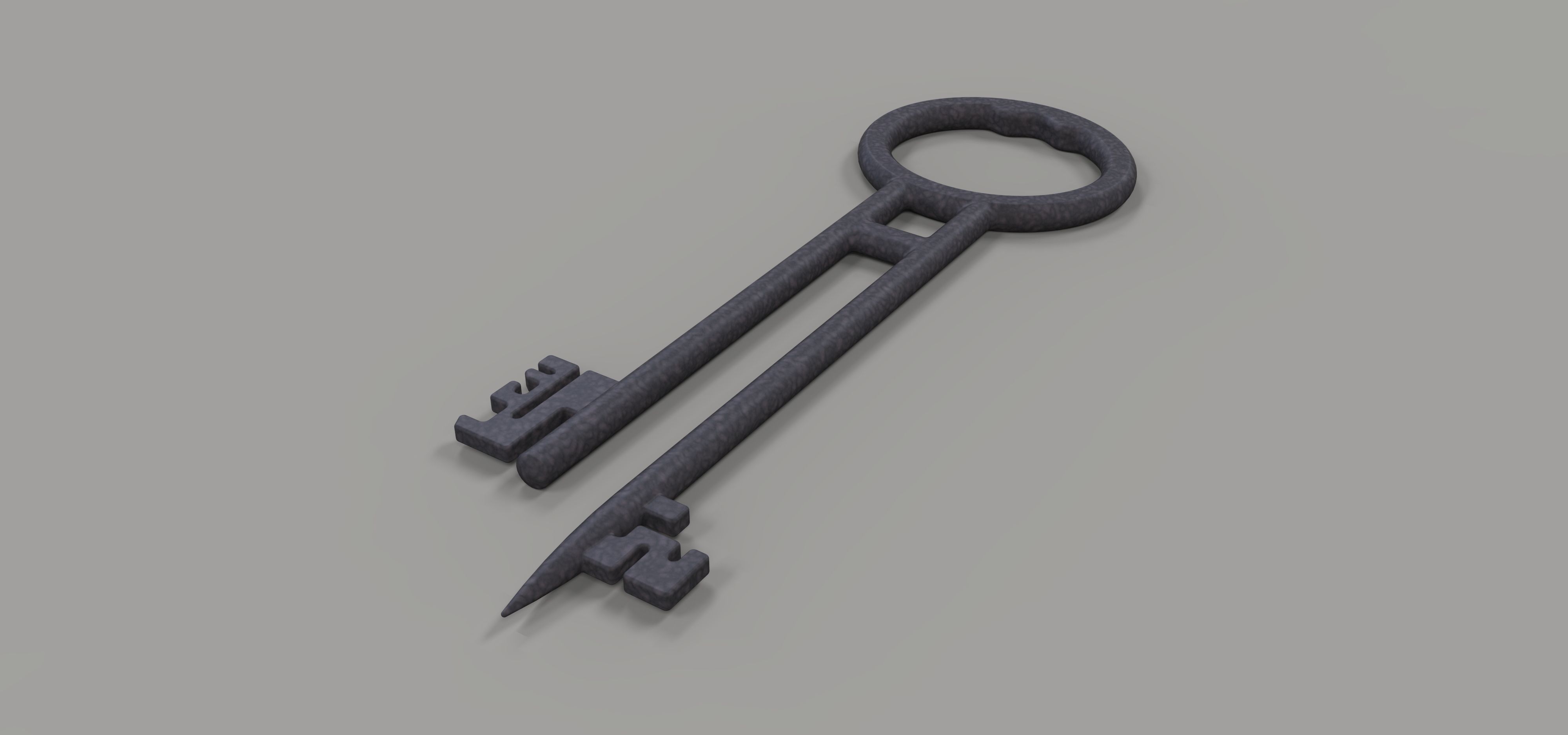 Key of Davy Jones from movie Pirates of the Caribbean 2 3D print model_3