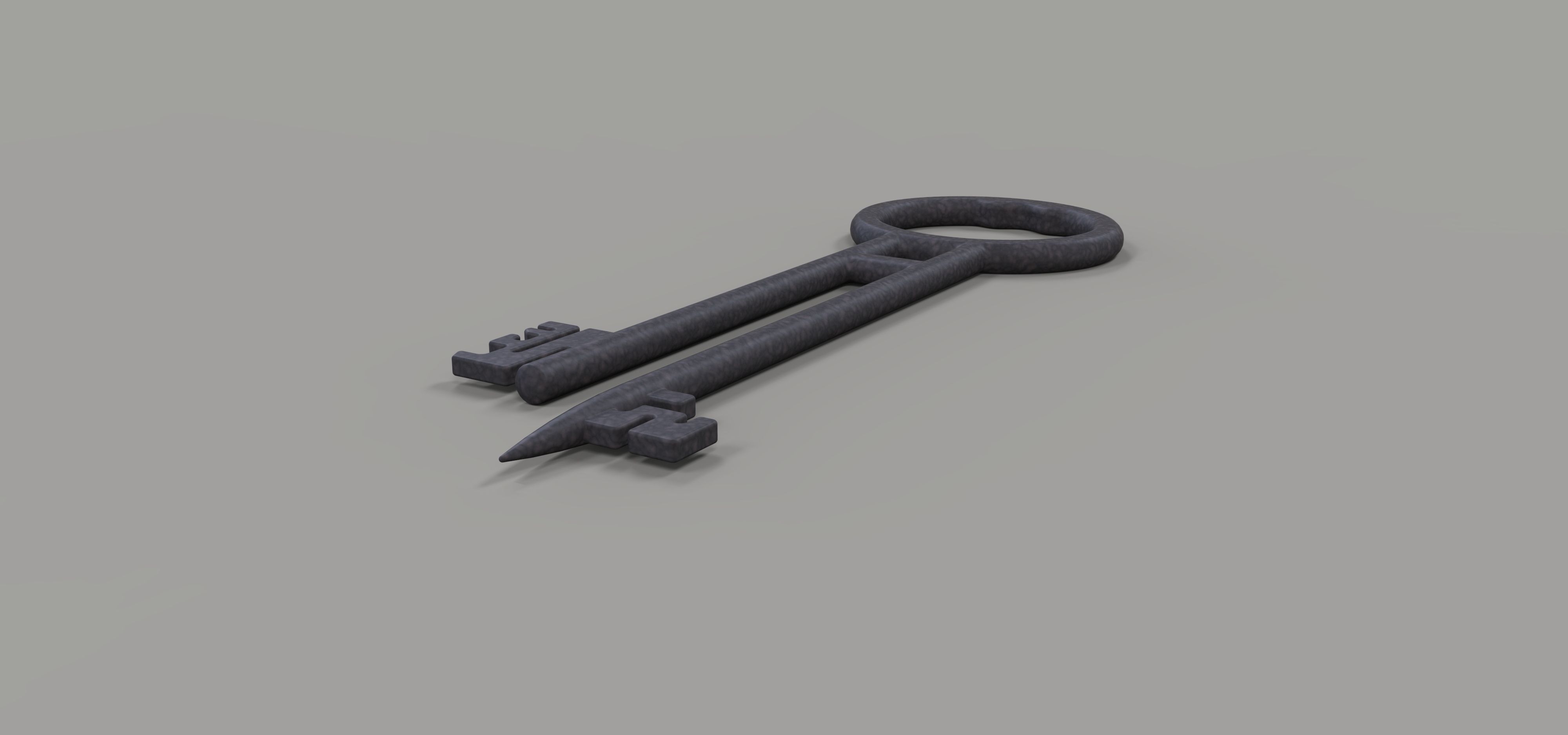 Key of Davy Jones from movie Pirates of the Caribbean 2 3D print model_4