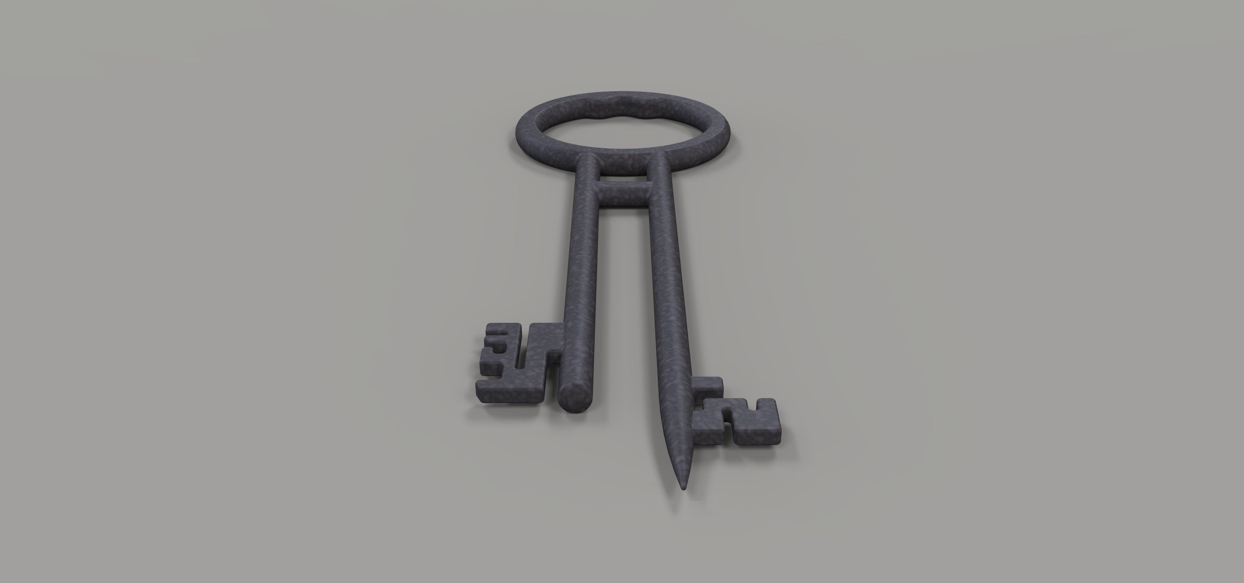 Key of Davy Jones from movie Pirates of the Caribbean 2 3D print model_5