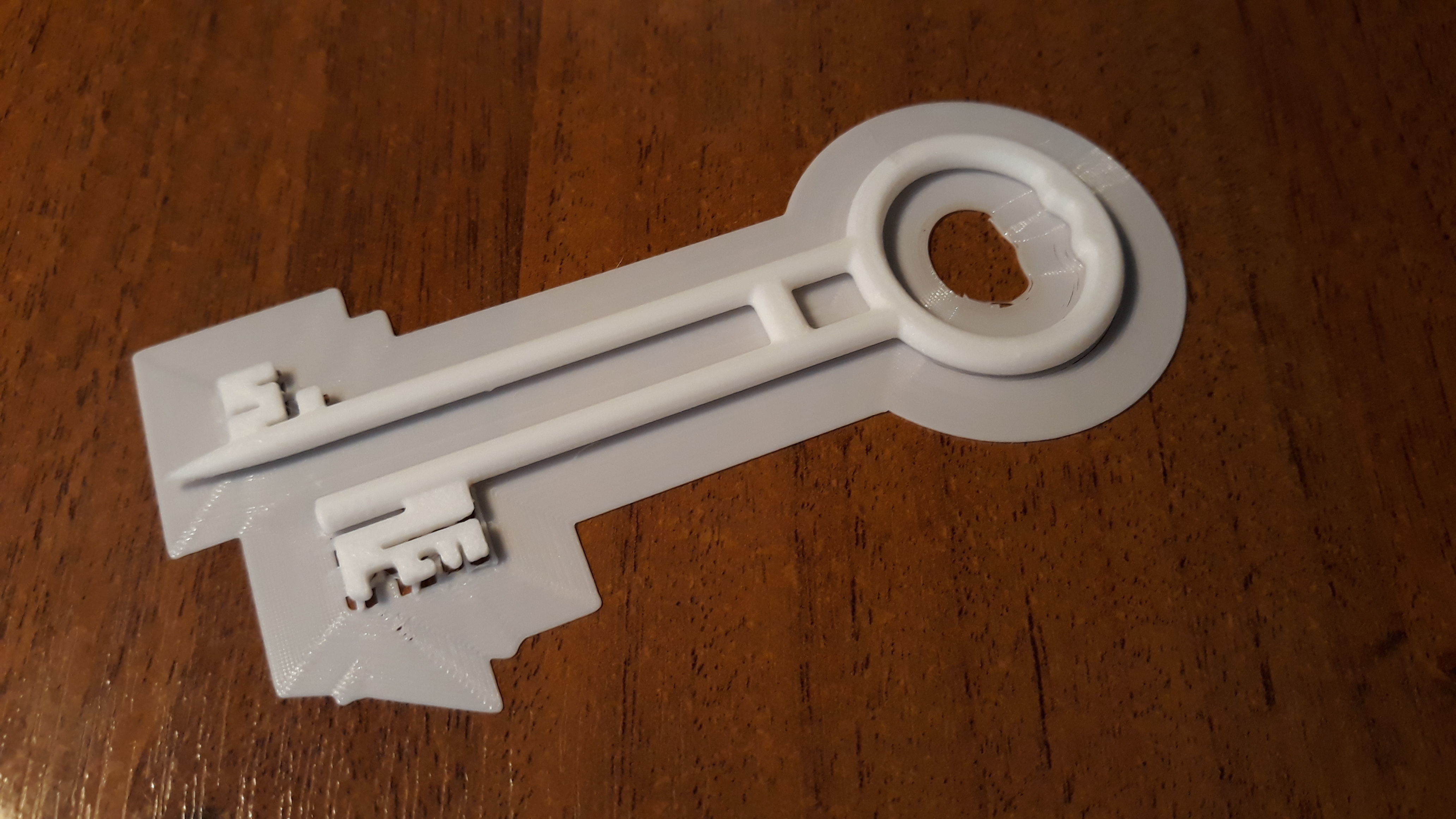 Key of Davy Jones from movie Pirates of the Caribbean 2 3D print model_16