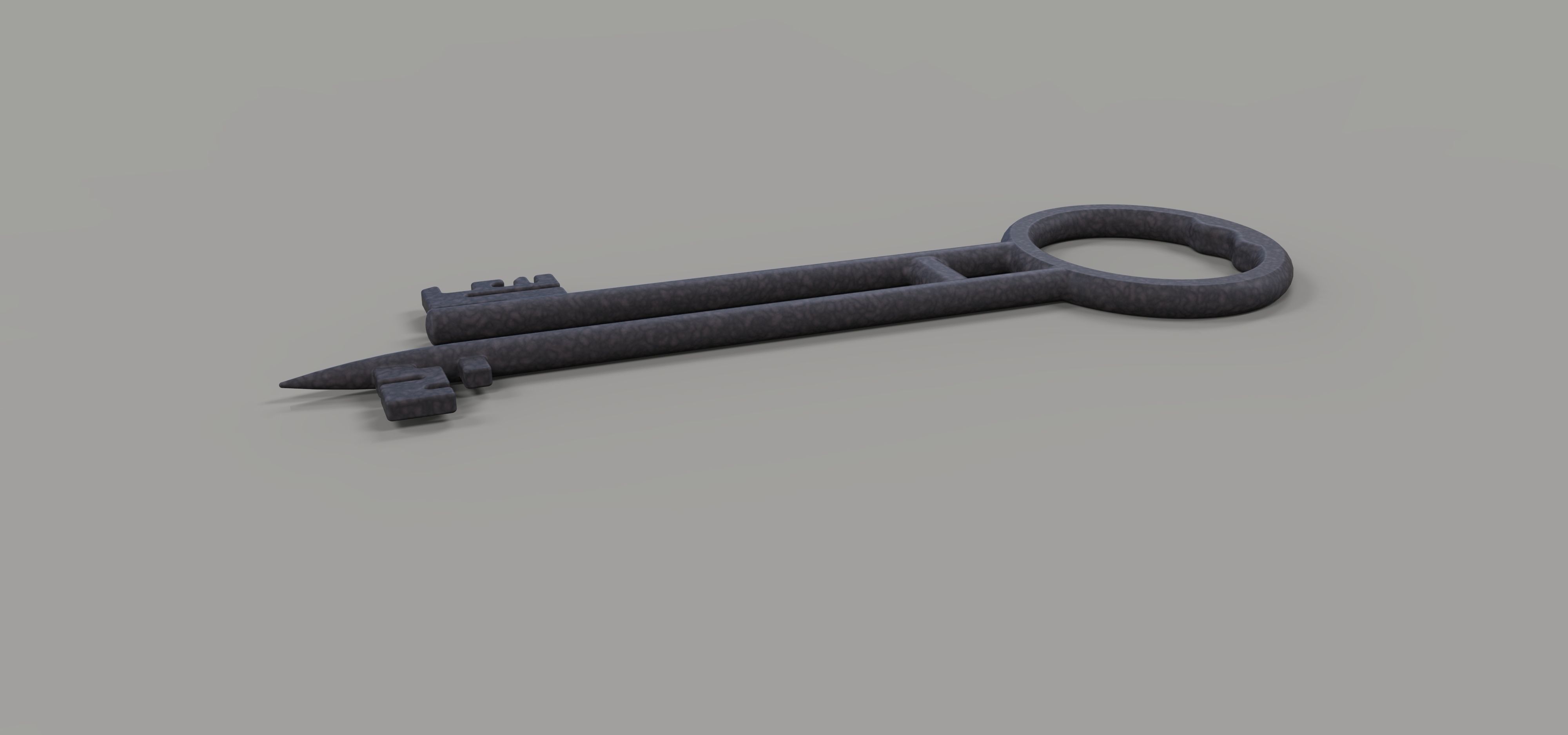 Key of Davy Jones from movie Pirates of the Caribbean 2 3D print model_2