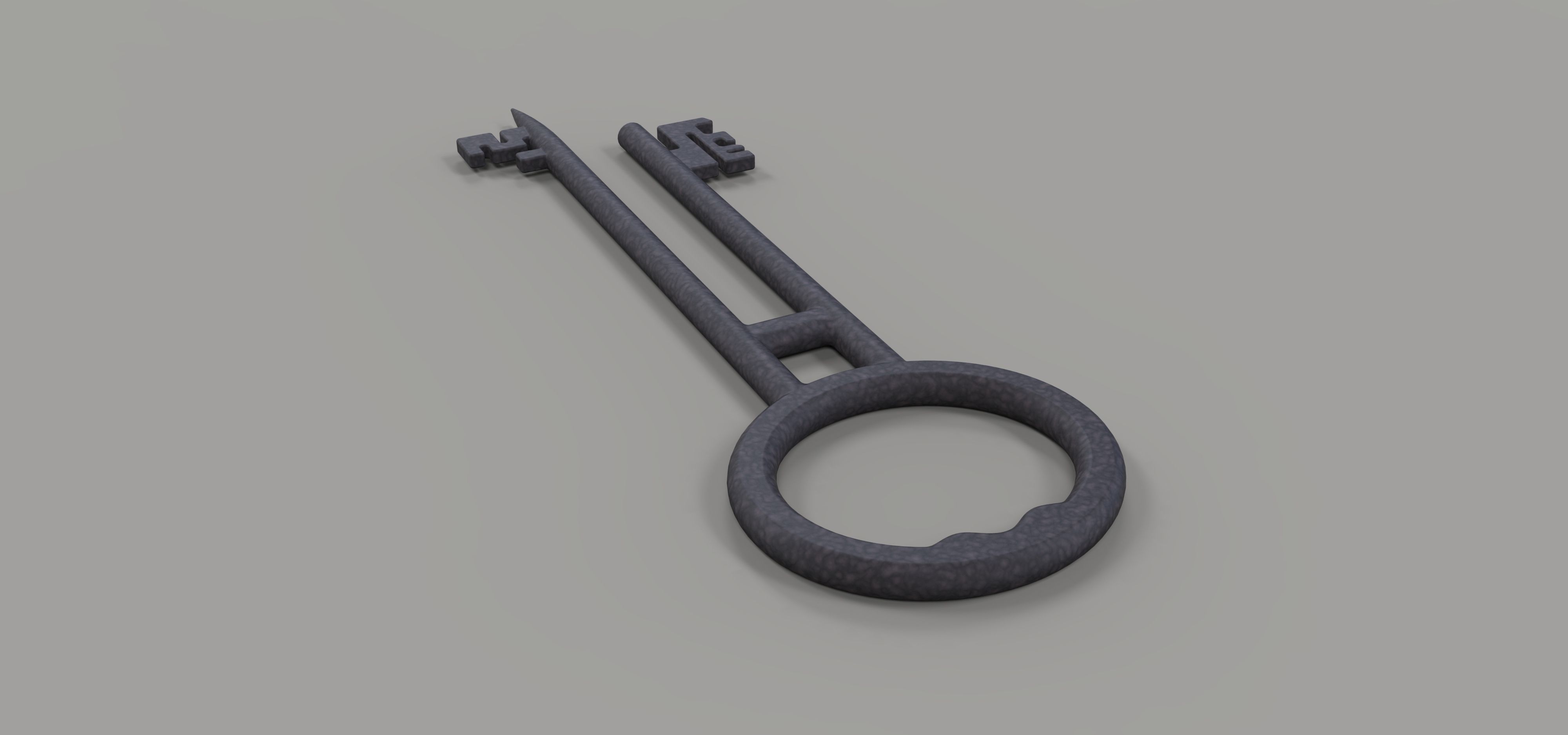 Key of Davy Jones from movie Pirates of the Caribbean 2 3D print model_11