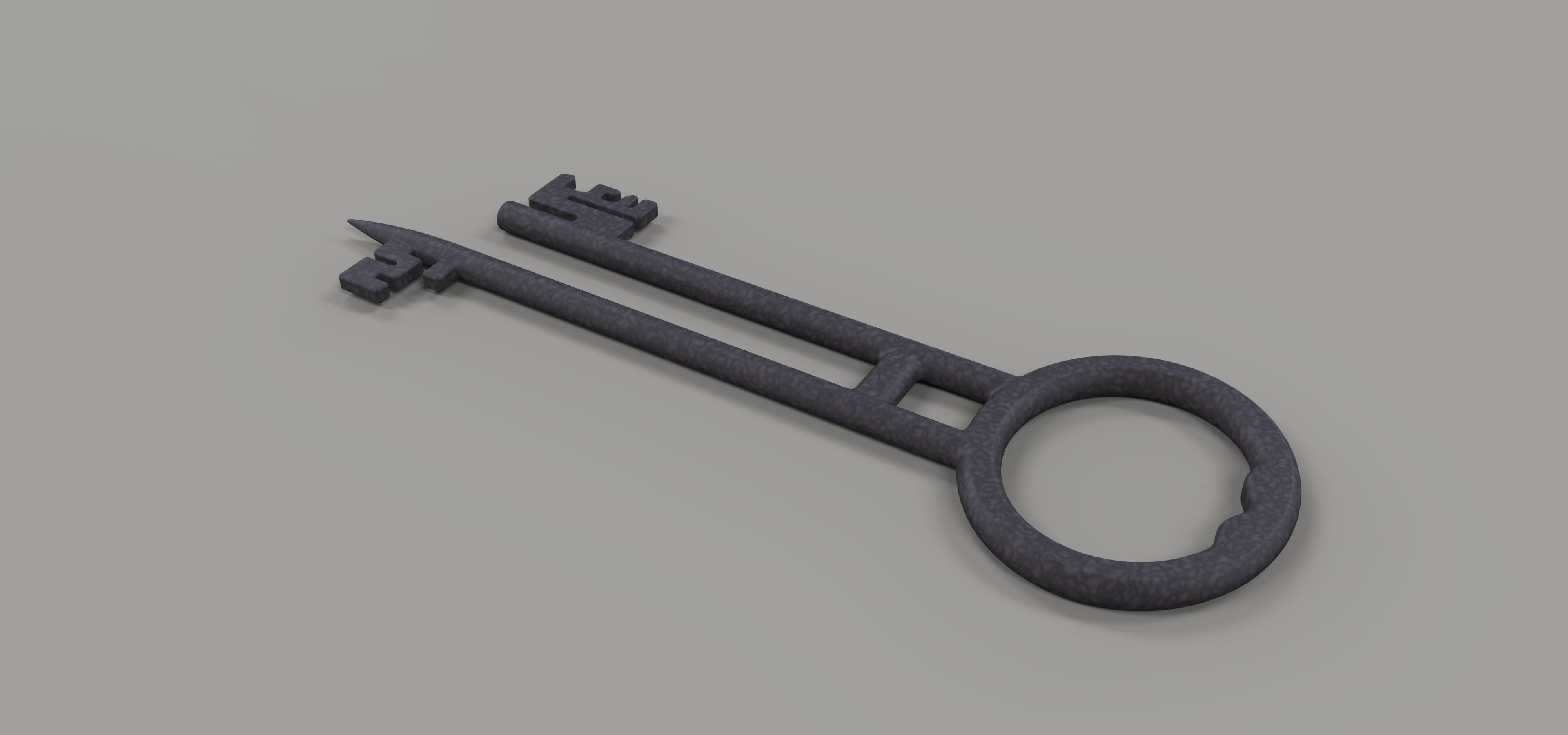 Key of Davy Jones from movie Pirates of the Caribbean 2 3D print model_10