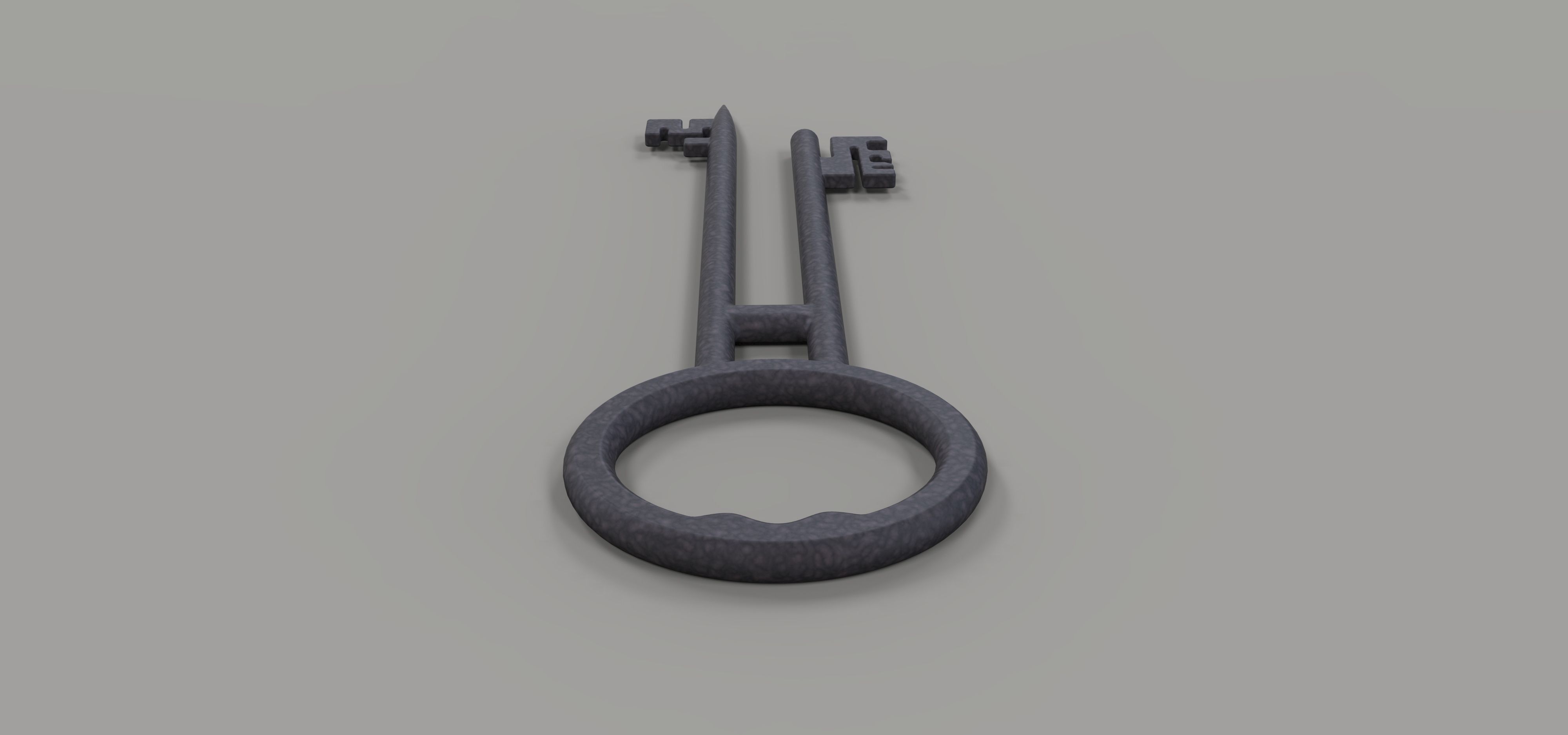 Key of Davy Jones from movie Pirates of the Caribbean 2 3D print model_12
