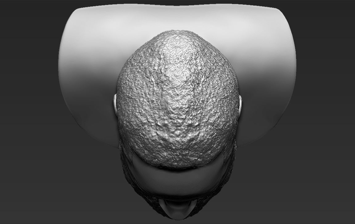 James Harden bust ready for full color 3D printing 3D print model_39