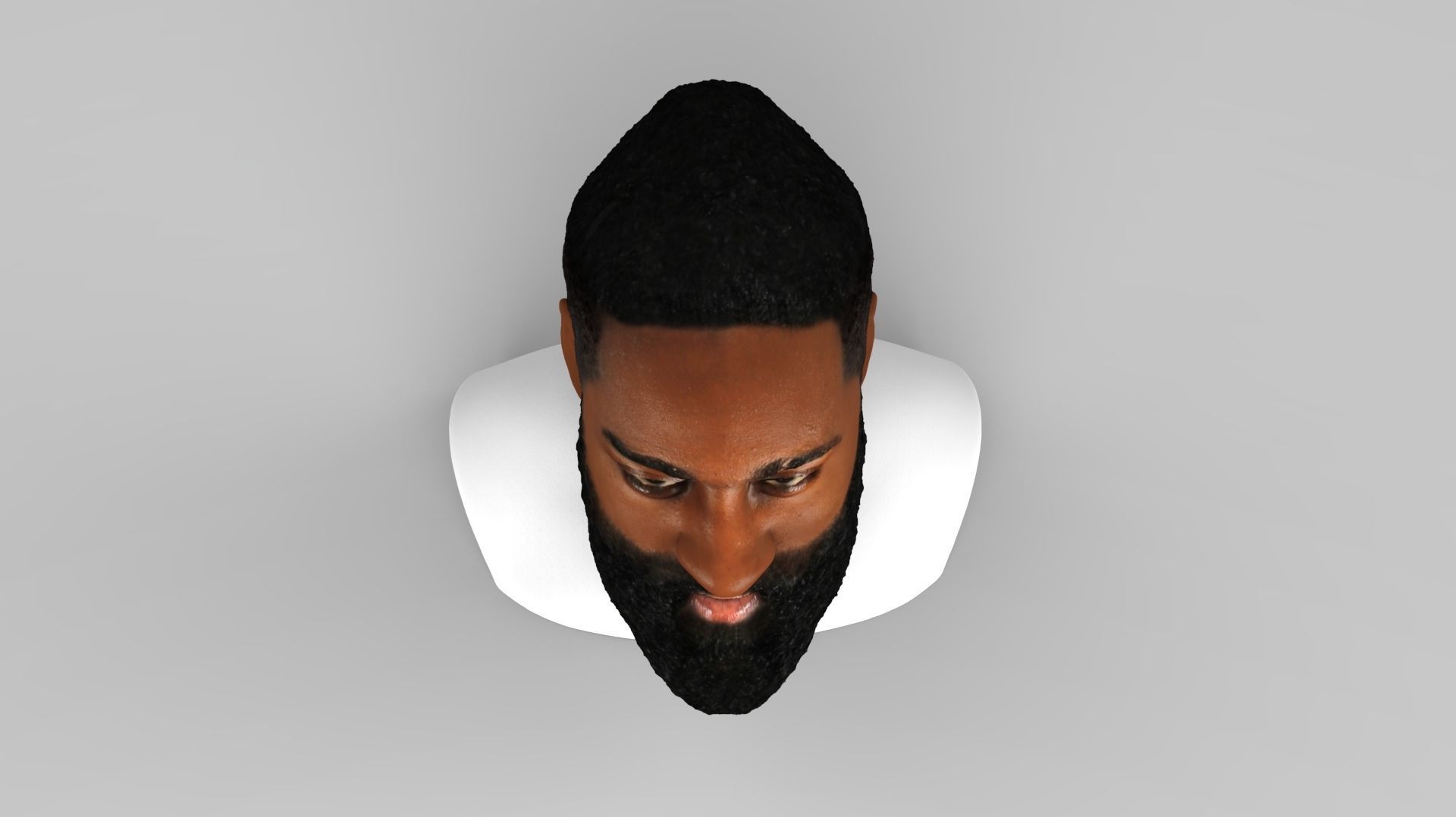 James Harden bust ready for full color 3D printing 3D print model_13