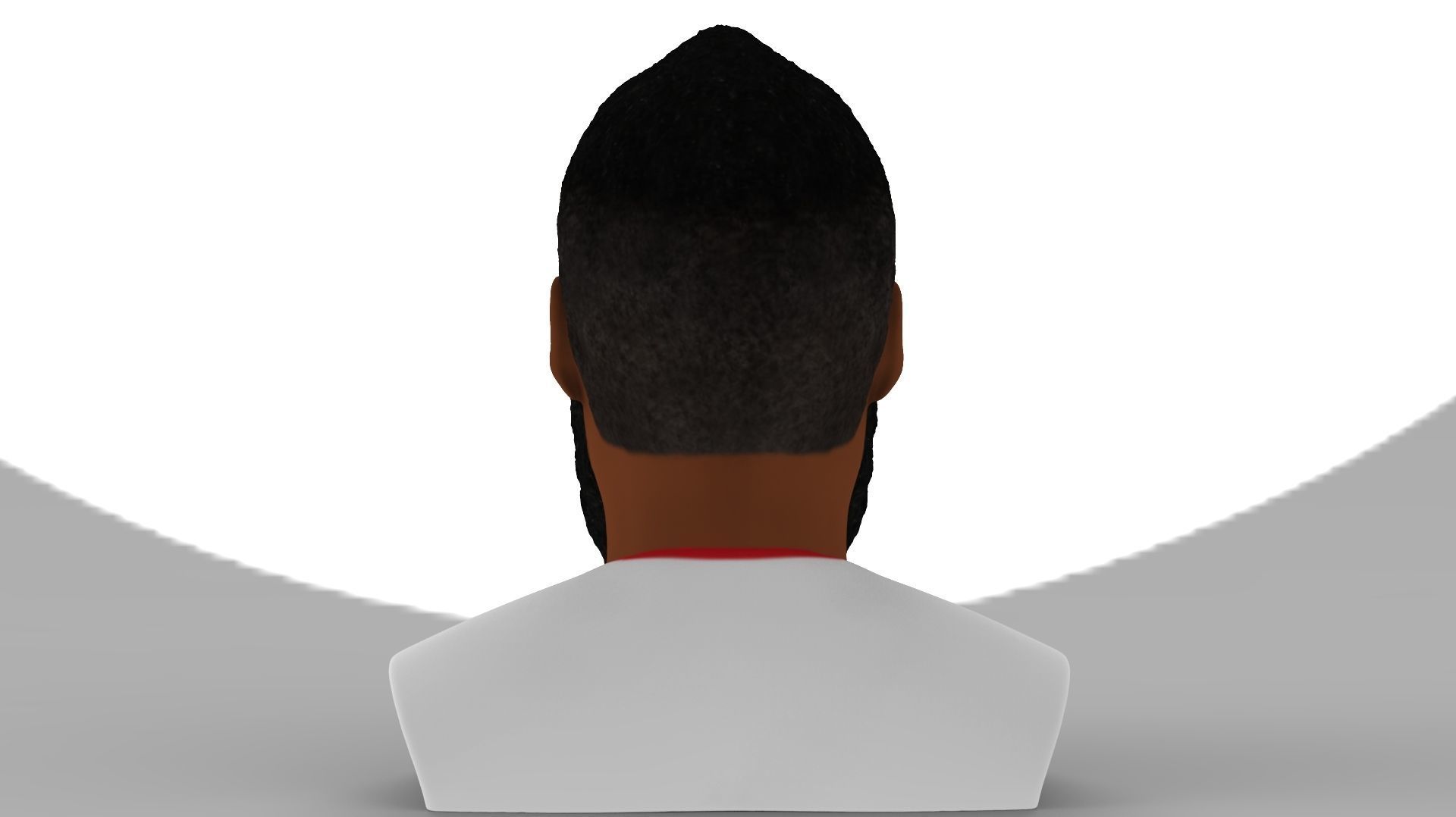 James Harden bust ready for full color 3D printing 3D print model_6