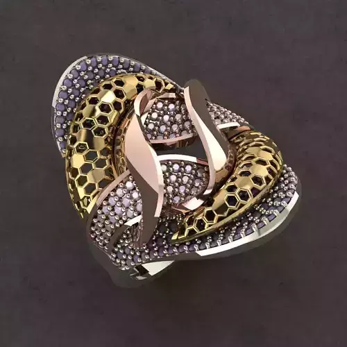 karabulut gold and ring with diamonds