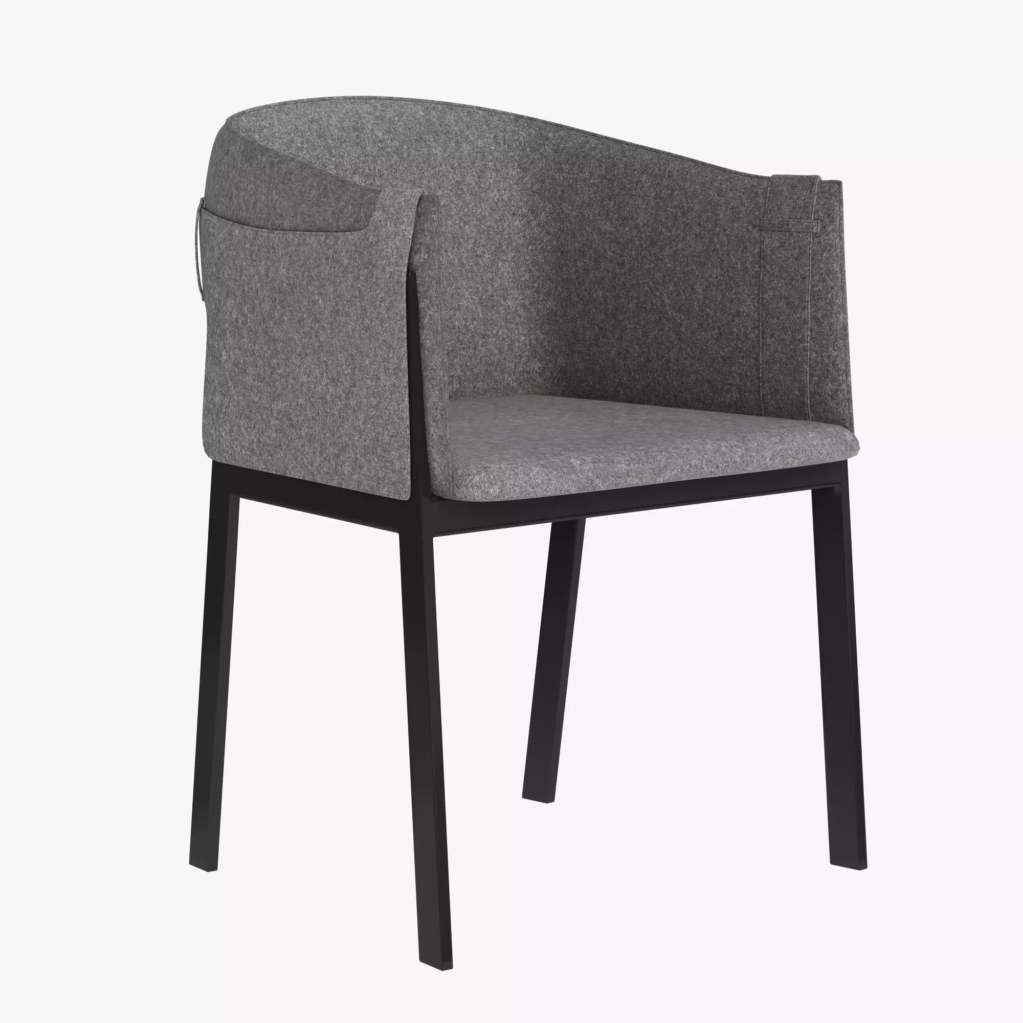 Polo Grace Chair by Living Divani  3D model_0